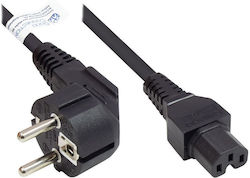 Good Connections IEC C15 / Schuko - IEC C15 / Schuko Cable 1m Black P0150-S010 Good Connections IEC C15 / Schuko - IEC C15 / Schuko Cable 1m Black P0150-S010