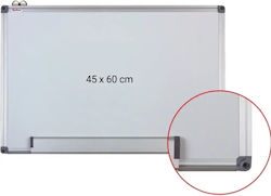 Tablă magnetică cu ramă din aluminiu 45 x 60 cm Optima