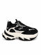 Adidași Chunky pentru femei Negri