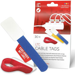 LTC Audio Velcro Καλωδίων 18mmx32mm (30τμχ)