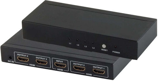 Shiverpeaks SP05-03004 KVM & Datenumschalter mit HDMI / Ethernet