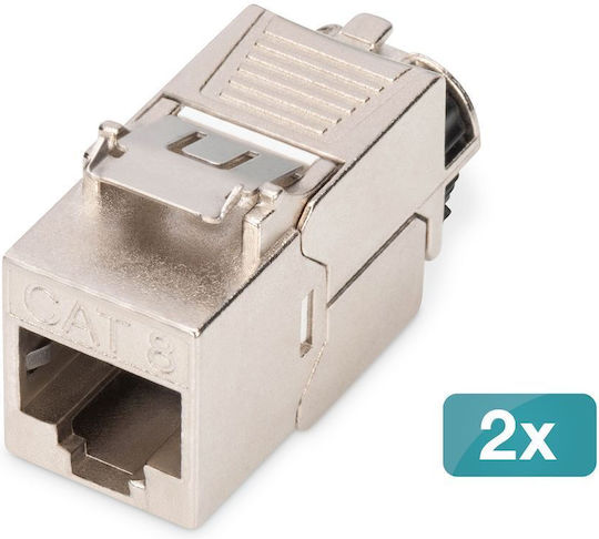 Digitus Netzwerk-Schlüsselsteine Cat RJ45 2 Stück DN-93816-2