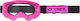 O'Neal B-22 Core Schwarz Rosa Klarsicht Motocross-Schutzbrille