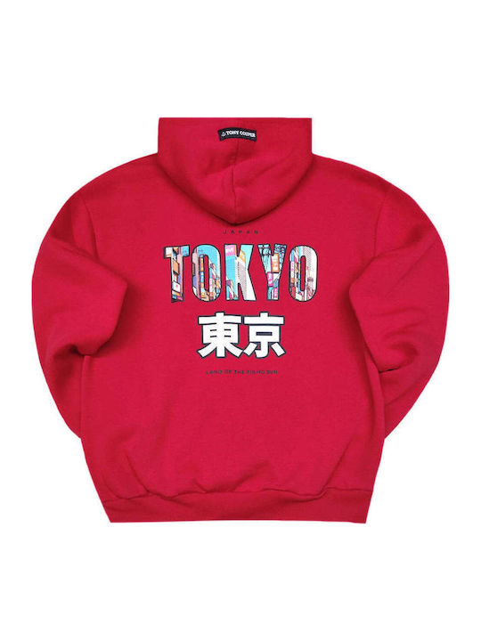 Tony Couper Men’s Long Sleeve Hoodie Tokyo Black H26/45