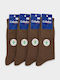 K Socks Ανδρικές Κάλτσες Multicolor 4Pack