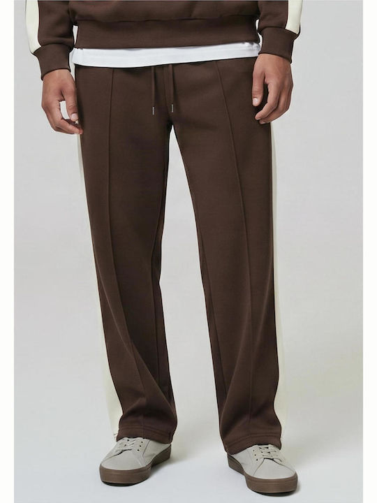 Urban Classics Sweatpants Without Elastic Brown