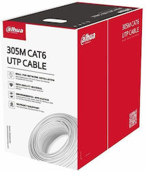 Cablu UTP Cat6 Cu Conductor Din Cupru De Înaltă Puritate Fără Oxigen Power Over Ethernet Înveliș Exterior Personalizat Din PVC Certificare CE CPR Clasă De Rezistență La Foc Eca 305 m Culoare Albă Cablu UTP Cat6 Cu Conductor Din Cupru De Înaltă Puritate Fără Oxigen Power Over Ethernet Înveliș Exterior Personalizat Din PVC Certificare CE CPR Clasă De Rezistență La Foc Eca 305 m Culoare Albă
