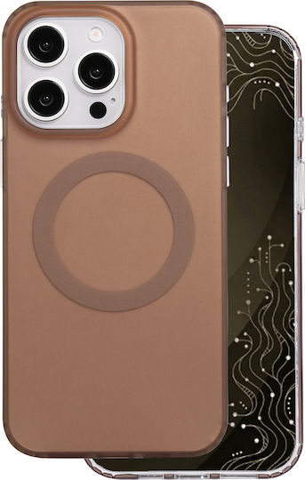 Tecto Shield Mistiq Mag Case iPhone 15 Pro Max 6 7" Кафяв