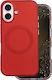 Tecto Shield Mistiq Mag Case Iphone 16 6 1" Red