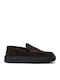 Wildleder Herren Mokassins in Braun Farbe
