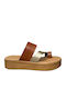 Sommer Damenplattformen Im Stil Goldene Pantoffeln