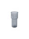 Estia Decorative Glass Vase Grey Y24cm