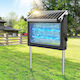 Lampa Solar Bugg Zapper with High Voltage Grid
