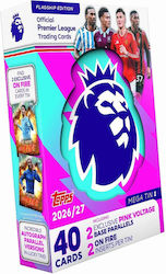 Topps 2026-27 Premier League Flagship Edition Mega Tin 1 40 Карти Общо