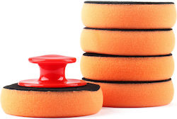 Amio Set Autowaschlappen Polieren 02903 Griff 10cm 5Stücke