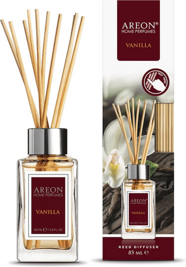 Areon Home Perfume Άρωματικό Χώρου Στικς 85ml #vanilla