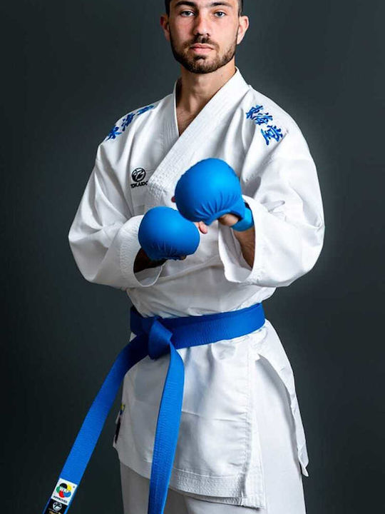 Tokaido Kumite Master Männliche Karate-Kampfsportuniform Weiß