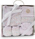 Interbaby Geschenk-Set Für Babys Für Mädchen Für 0-6 Monate 5 Stück