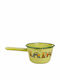 Genuine Saganaki from Aluminum with Enamel Coating 26cm
