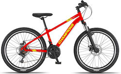 Champions 24" Παιδικό Mountain Bike Κόκκινο Champions 24" Παιδικό Mountain Bike Κόκκινο