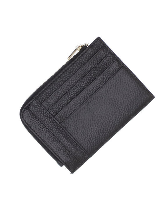 Leder Herrenbrieftasche Schwarz