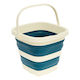 5Five Klappbarer Reinigungseimer Platz 25x20x26cm Fassungsvermögen 5l Blau