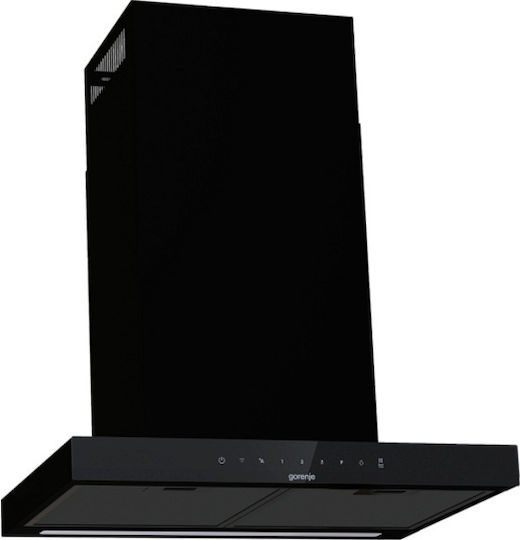 Gorenje Απορροφητήρας Καμινάδα 60cm Μαύρος με Wi-Fi