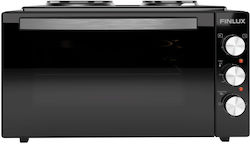 Finlux Ηλεκτρικό Κουζινάκι 45lt με 2 Εστίες FMC-4545BS Finlux Ηλεκτρικό Κουζινάκι 45lt με 2 Εστίες FMC-4545BS