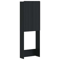 vidaXL Dulap de baie 66x25.5x190cm Negru