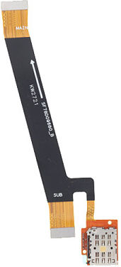 Hauptseite Handy Ersatzkabel Sim Kartenleser Motherboard Flex Kabel Motorola Edge 20 5G XT2143