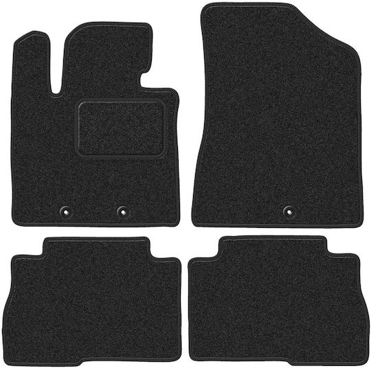 Velour Car Mats Kia Sorento Ii Fl Suv 2012-2014 Anthracite