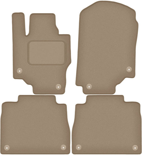 Velour Car Mats Mercedes Gle W167 Suv 2019 Beige