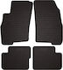 Covorașe Auto Din Cauciuc Fiat Grande Punto Hatchback 2005-2012 Negre Personalizate