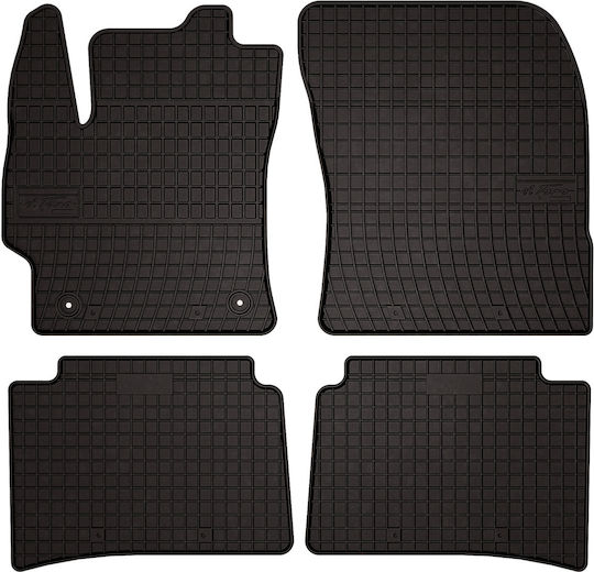 Rubber Car Mats Toyota Corolla E21 Hatchback 2019 Black Fitted