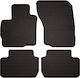 Rubber Car Mats Mitsubishi Outlander Iii Suv 2012-2022 Black Fitted