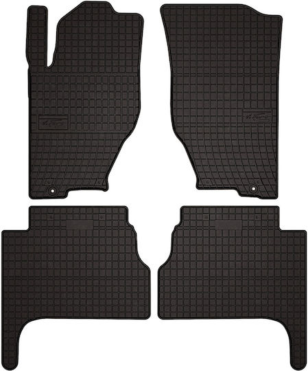 Covorașe Auto Cauciuc Kia Sorento I SUV 2003-2009 Negre Făcute La Măsură