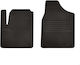 Gummifußmatten Auto Seat Alhambra I Minivan Erste Reihe 1995-2010 Schwarz Passgenau