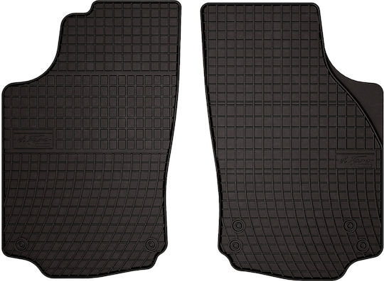 Rubber Car Mats Opel Combo C Combivan 1st Row 2001-2011 Black Fitted