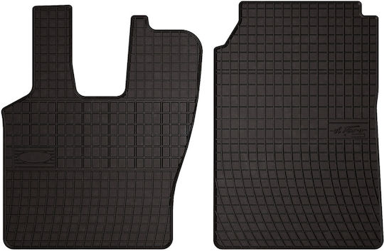 Covorașe Auto Din Cauciuc Scania Serie 4 Camion 1995-2004 Negre Fixate