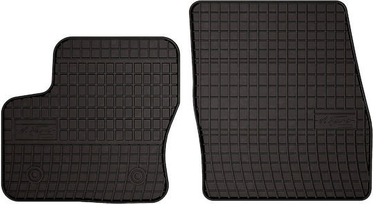 Rubber Car Mats Ford Transit Connect Van 2013-2017 Black Fitted