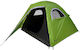 Grasshoppers Dorset 4 Grasshoppers Палатка за къмпинг Иглу с двоен плат 3 сезона за 4 души 215x245x145 см Зелена/Черна