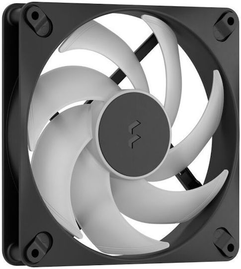Fractal Design Dynamic 3 - 14 Вентилатор за кутия 140mm (1800rpm / 76.3cfm) Без светодиоди Осветление и Свързване 4-изводна ШИМ