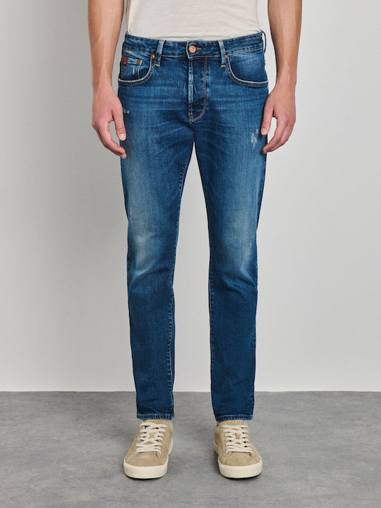 Männer Jeanshose Blau
