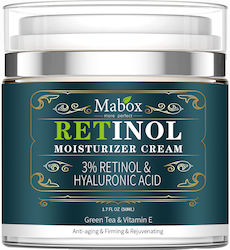Mabox Rich Cremă de Față Hidratantă și Anti-îmbătrânire împotriva Imperfecțiunilor și a Acneei cu Retinol și Acid Hialuronic 50ml