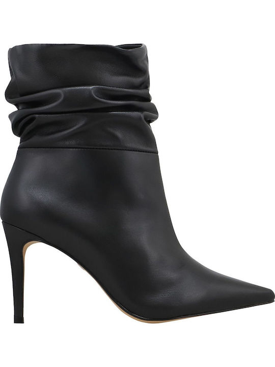 Carrano Leder Damen Stiefeletten mit Hochabsatz...