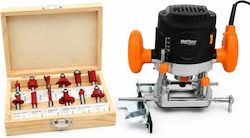 Set de frezare pentru lemn Kraft&dele 1900w Mașină de frezat verticală + Set 12 freze Top168310282 Set de frezare pentru lemn Kraft&dele 1900w Mașină de frezat verticală + Set 12 freze Top168310282