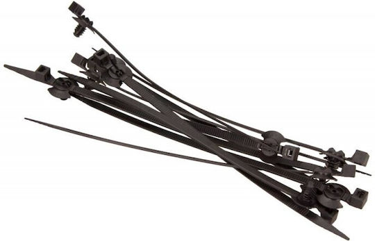 Cable Ties 4.5x150 General Use Black 10 Pieces