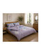 Heinner Set Husă pentru pilotă 100% bumbac 180x200cm Semidublă cu față de pernă și 1 cearșaf Carol