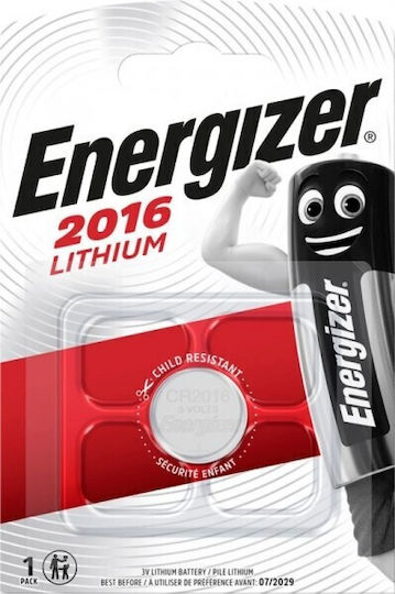 Μπαταρία Ειδική Λιθίου Energizer Cr2016 Blister 1 Τεμ Τιμή Ανά Τεμ./πώληση Πολλαπλάσια 10 Τεμ