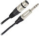 Cablu De Sunet Plugger XLR De Sex Feminin Stereo Jack 6,35 Mm Masculin Secțiune 1,5 Mm² Diametru OD6 Lungime 15 M